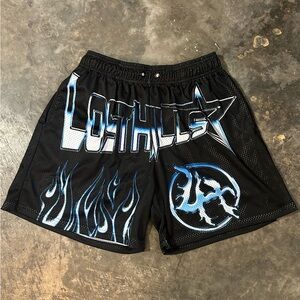 Lost Hills - Blue Chrome Mesh Shorts 2XLarge